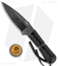 CRKT RMJ Utsidihi Fixed Blade Knife (3.5" Stonewash) 2752 -Crkt Shop CRKT RMJ Utsidihi Dark SW 2752 BHQ 103914 jr bottlecap