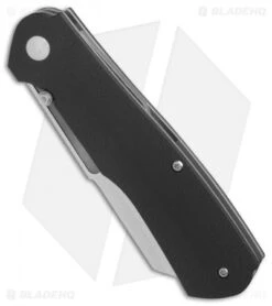 CRKT Radic Spring Assisted Knife Black G-10 (3.3" Satin) 6040 -Crkt Shop CRKT Radic Black G10 satin BHQ 76682 er spine