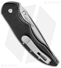 CRKT Ruger Knives High-Brass Spring Assisted Knife Black (3.2" Satin Serr) R2601 6 CRKT Ruger Knives High-Brass Spring Assisted Knife Black (3.2" Satin Serr) R2601 -Crkt Shop CRKT Ruger High Brass SA Black Satin Serr R2602 BHQ 76861 jr side