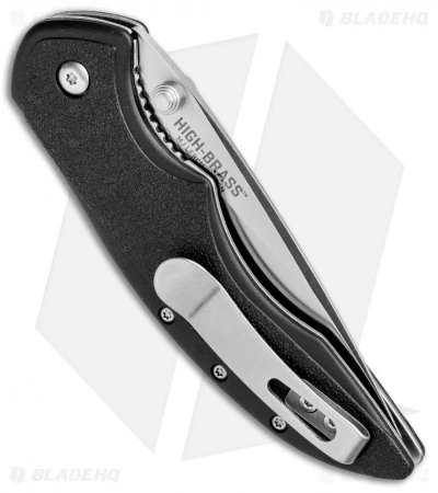 CRKT Ruger Knives High-Brass Spring Assisted Knife Black (3.2" Satin Serr) R2601 3 CRKT Ruger Knives High-Brass Spring Assisted Knife Black (3.2" Satin Serr) R2601 - Image 3