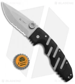 CRKT Ryan Seven Liner Lock Knife (3.375" Bead Blast Serr) 6813 7 CRKT Ryan Seven Liner Lock Knife (3.375" Bead Blast Serr) 6813 -Crkt Shop CRKT Ryan Seven LL BB Serr 6813 BHQ 87018 jr bottlecap