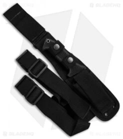 CRKT M60-14NK SOTFB Fixed Blade Knife Tanto (4.38" Black Serr) 5 CRKT M60-14NK SOTFB Fixed Blade Knife Tanto (4.38" Black Serr) -Crkt Shop CRKT SOTFB Black Serr Tanto M60 14NK BHQ 49727 jr sheath