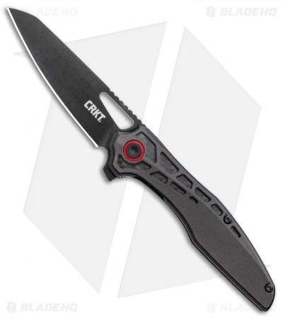 CRKT Schwarz Thero Liner Lock Knife Black GFN (3" Black) 6290 2 CRKT Schwarz Thero Liner Lock Knife Black GFN (3" Black) 6290 - Image 2