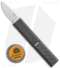 CRKT Scribe Fixed Blade Knife Black GRN (1.8" Stonewash) 2425 -Crkt Shop CRKT Scribe Fixed Blade Black GRN SW 2425 BHQ 119327 jr bottlecap