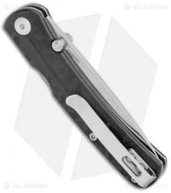 CRKT Steigerwalt Kith Front Lock Knife Black GRN (3" Satin) 6433 -Crkt Shop CRKT Steigerwalt Kith Front Lock Black GRN Satin 6433 BHQ 126214 jr side