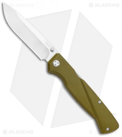 CRKT Steigerwalt Kova Front Lock Knife OD Green GFN (3.5" Satin) 6434 1 CRKT Steigerwalt Kova Front Lock Knife OD Green GFN (3.5" Satin) 6434