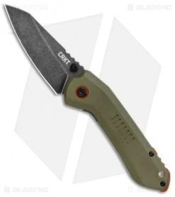 CRKT Schwarz Overland Frame Lock Knife OD Green G10 (2.99" Stonewash) 6280 5 CRKT Schwarz Overland Frame Lock Knife OD Green G10 (2.99" Stonewash) 6280 -Crkt Shop CRKT Swarz Overland FL OD Green G 10 Black SW 6280 BHQ 103632 jr