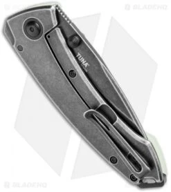 CRKT Tuna Frame Lock Blade HQ Exclusive Knife Natural G-10 (3.25" Smokewash D2) 6 CRKT Tuna Frame Lock Blade HQ Exclusive Knife Natural G-10 (3.25" Smokewash D2) -Crkt Shop CRKT Tuna FL Natural G 10 Smokewash 2520JKD2 BHQ 114002 jr side