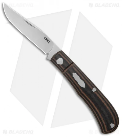 CRKT Rogers Venandi Slip Joint Knife Black/Brown G-10 (3.1" Bead Blast) 1 CRKT Rogers Venandi Slip Joint Knife Black/Brown G-10 (3.1" Bead Blast)