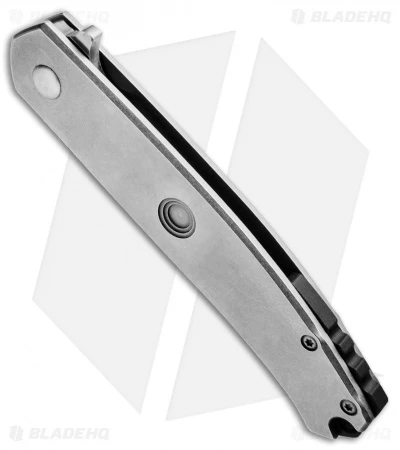 CRKT Vizzle Frame Lock Knife Stainless Steel (3.35" Satin) 5320 2 CRKT Vizzle Frame Lock Knife Stainless Steel (3.35" Satin) 5320 - Image 2