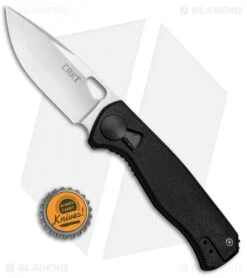 CRKT Voxnaes HVAS Field Strip Knife Black GRN (3.3" Satin) 2817 -Crkt Shop CRKT Voxnaes HVAS Field Strip Black GRN Satin 2817 BHQ 76673 jr bottlecap