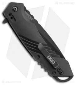 CRKT Directive Tanto Liner Lock Knife (3.6" Black) 1062 -Crkt Shop CRKT directive tanto black 1062 BHQ 51808 er side