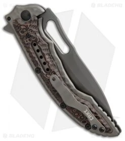 CRKT Ikoma Fossil Frame Lock Knife (3.96" Gray Serr) 5471K 4 CRKT Ikoma Fossil Frame Lock Knife (3.96" Gray Serr) 5471K -Crkt Shop CRKT ikoma fossil gray serr 5471K BHQ 21379 er side