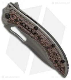 CRKT Ikoma Fossil Frame Lock Knife (3.96" Gray Serr) 5471K 5 CRKT Ikoma Fossil Frame Lock Knife (3.96" Gray Serr) 5471K -Crkt Shop CRKT ikoma fossil gray serr 5471K BHQ 21379 er spine