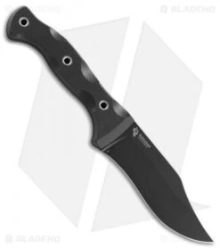 CRKT Rakkasan "Forged By War" Fixed Blade Knife Black G-10 (4.8" Black) 1520 5 CRKT Rakkasan "Forged By War" Fixed Blade Knife Black G-10 (4.8" Black) 1520 -Crkt Shop CRKT rakkasan forged by war black G10 black 1520 BHQ 51817 er side