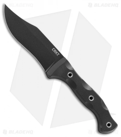 CRKT Rakkasan "Forged By War" Fixed Blade Knife Black G-10 (4.8" Black) 1520 1 CRKT Rakkasan "Forged By War" Fixed Blade Knife Black G-10 (4.8" Black) 1520