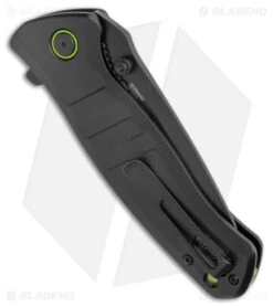 CRKT Schwarz Dextro Liner Lock Knife Black G10 (3.18" Black) -Crkt Shop CRKt Schwarz Dextro LL Black Black BHQ 178674 jr side