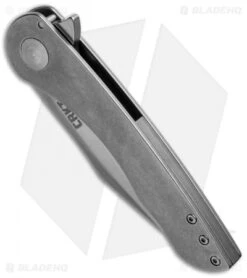 CRKT Jettison Frame Lock Flipper Knife (3.25" Stonewash) 6130 -Crkt Shop ckrt jettison 6130 cm spine