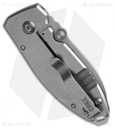 CRKT Burnley Squid Frame Lock Knife Stainless Steel (2.25" SW) 2490 2 CRKT Burnley Squid Frame Lock Knife Stainless Steel (2.25" SW) 2490 - Image 2