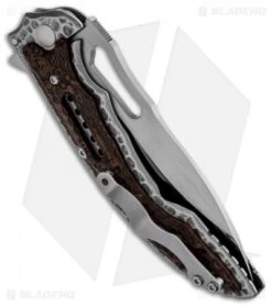 CRKT Ikoma Fossil Frame Lock Knife (3.96" Satin) 5470 3 CRKT Ikoma Fossil Frame Lock Knife (3.96" Satin) 5470 -Crkt Shop crkt ikoma fossil large satin plain 5470 side