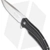 CRKT Ken Onion Ripple Frame Lock Knife Black (3.125" Satin) K405KXP