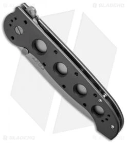 CRKT Kit Carson M16-04S Classic Tanto Flipper Knife Aluminum (3.875" Bead Blast) 3 CRKT Kit Carson M16-04S Classic Tanto Flipper Knife Aluminum (3.875" Bead Blast) -Crkt Shop crkt m16 02s bottom cm