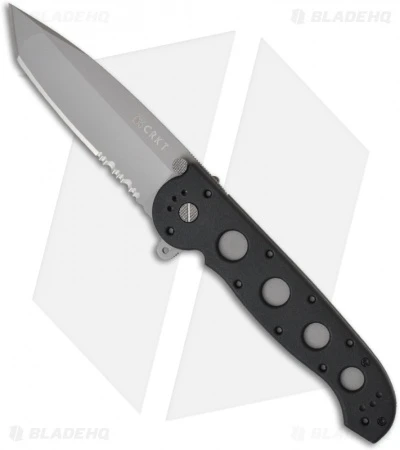CRKT Carson M16-14Z Zytel Tanto Flipper Knife (3.875" Bead Blast Serr) 1 CRKT Carson M16-14Z Zytel Tanto Flipper Knife (3.875" Bead Blast Serr)