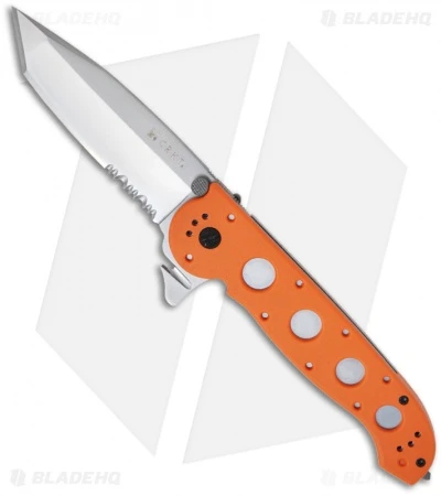 CRKT Carson M16-14ZER Emergency Rescue Tanto Knife Zytel (3.75" Satin Serr) 1 CRKT Carson M16-14ZER Emergency Rescue Tanto Knife Zytel (3.75" Satin Serr)