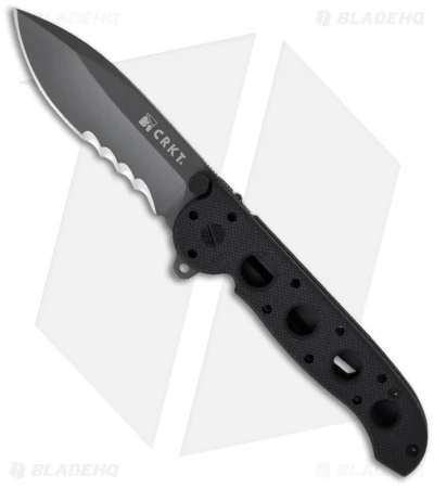 CRKT Carson M21-12G Liner Lock Knife Black G-10 (3" Gray Serr) 1 CRKT Carson M21-12G Liner Lock Knife Black G-10 (3" Gray Serr)