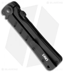 CRKT Shizuka Noh Ken Frame Lock Knife G-10 (3.75" Black) 2926 -Crkt Shop crkt shizuka noh ken feature 2926 side