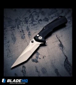 CRKT Tighe Tac Two Tanto Flipper Button Lock Knife GRN (3.25" Satin) 5235 -Crkt Shop crkt tighe tact two tanto BHQ 34386 dl